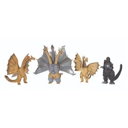 Bandai "GODZILLA vs KING GHIDORAH" KAIJU COLLECTION Vinyl Figure Lot