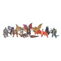 Bandai (GODZILLA ISLAND SERIES) KAIJU COLLECTION Vinyl Figure Set