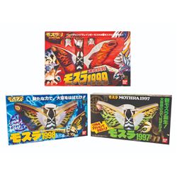 Bandai MOTHRA TRILOGY Boxed Vinyl Figure Sets Lot