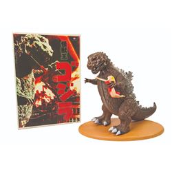 X-Plus (Brown) GODZILLA 1954 (Prototype) Boxed Figure