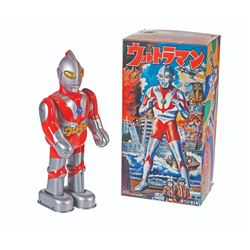 Billiken ULTRAMAN Boxed Tin Wind-Up Figure