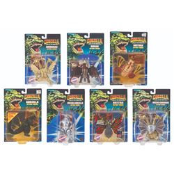 Trendmasters GODZILLA KAIJU COLLECTION Lot of 7