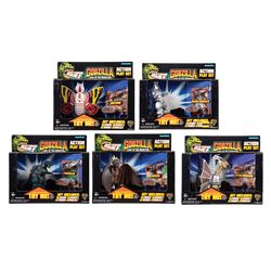 Trendmasters GODZILLA KAIJU COLLECTION Boxed Figure Sets Lot of 5