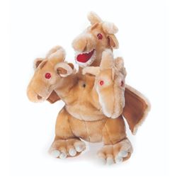 Trendmasters UNRELEASED PROTOTYPE "KING GHIDORAH" Plush Figure with Sound Chip