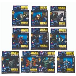 Trendmasters GODZILLA WARS Boxed Sets Lot of 9