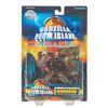 Image 4 : Trendmasters GODZILLA DOOM ISLAND Carded Figures Lot of 4