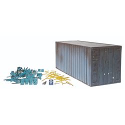 GODZILLA ‘98 EFFECTS CARGO CONTAINER AND MISC SHOOTING MINIATURE PROPS