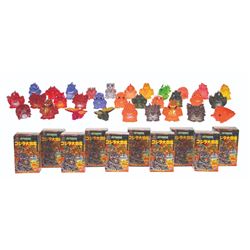 Bandai GODZILLA Great Illustrated Collection & Superdeformed Boxed Sets Lot