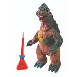 Bullmark Giant Size GODZILLA (Blue Paint wt Tokyo Tower) Vinyl Figure