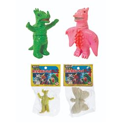 Bullmark "Mini" ANGUIRUS/RODAN/MOTHRA Vinyl Figures Lot