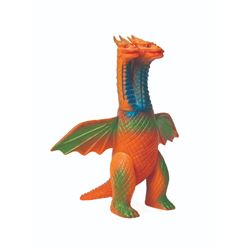 Bullmark "Medium" KING GHIDORAH (Blue/Green Paint) Vinyl Figure with Original Card & Bag