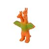 Image 2 : Bullmark "Mini" KING GHIDORAH (Green Paint) Vinyl Figure