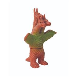 Bullmark "Mini" KING GHIDORAH (Brown wt Green Paint) Vinyl Figure