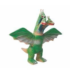 Bullmark KING GHIDORAH (Hawaiian Version, Flesh Vinyl, Green Paint) Vinyl Figure