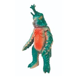 SCARCE Bullmark MEGALON (Green) 1st Pressing "Full Horn" Vinyl Figure