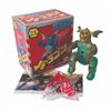 Image 1 : Bullmark Die Cast  BARAGON (Green) Boxed Figure