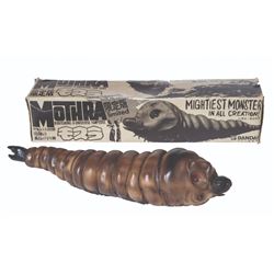 Bandai "Great Monster" MOTHRA LARVA Boxed Rubber Figure