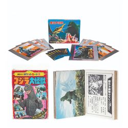 Yamakatsu TOHO KAIJU STICKER AND CARD SETS Lot