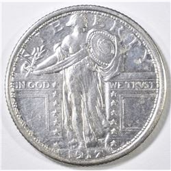 1917 T-2 STANDING LIBERTY QUARTER AU