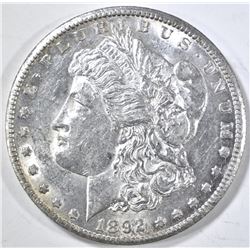 1892-CC MORGAN DOLLAR CH AU