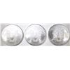 Image 2 : 3 BU 2010 AMERICAN SILVER EAGLES