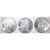 Image 2 : 3 BU 2012 AMERICAN SILVER EAGLES