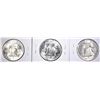 Image 2 : 1951-D CH BU & 2-51-S GEM BU FRANKLIN HALF DOLLARS
