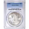 Image 1 : 1884 MORGAN DOLLAR  PCGS MS-64