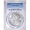 Image 1 : 1887 MORGAN DOLLAR  PCGS MS-64