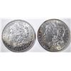Image 1 : 1883 & 82-O MORGAN DOLLARS BU