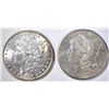 Image 1 : 1887 & 81-S MORGAN DOLLARS CH BU