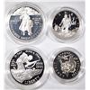 Image 2 : 1992 COLUMBUS & 93 WWII 2-COIN Pf COMMEM SETS