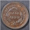 Image 2 : 1853 HALF CENT  BU