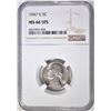 Image 1 : 1947-S JEFFERSON NICKEL NGC MS-66 5FS