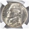 Image 2 : 1950 D JEFFERSON NICKEL NGC MS-66 FS