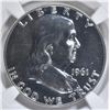 Image 2 : 1961 FRANKLIN HALF DOLLAR NGC PF-68