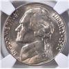 Image 2 : 1950 D JEFFERSON NICKEL NGC MS-66 5FS