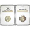 Image 1 : 1958-P&D WASHINGTON QUARTERS, NGC MS-66 COLOR