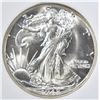 Image 2 : 1942 WALKING LIBERTY HALF, OBCS SUPERB GEM BU