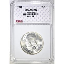 1955  BUG BUNNY  FRANKLIN HALF, RNG GEM BU FBL