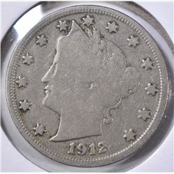 1912-S LIBERTY NICKEL,