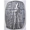 Image 2 : 3-Oz .999 SILVER HAND STRUCK HORUS RELIC BAR