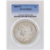 Image 1 : 1885-CC $1 Morgan Silver Dollar Coin PCGS MS63