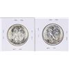 Image 2 : Lot of (2) 1941-D Walking Liberty Half Dollar Coins