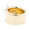 Image 3 : 14KT Yellow Gold 0.60 ctw Diamond Semi Mount Ring