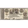 Image 1 : 1840 $100 Agricultural Bank of Mississippi Natchez Obsolete Note