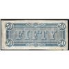 Image 2 : 1864 $50 Confederate States of America Note