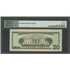 Image 2 : 2013 $20 Federal Reserve Note Chicago Radar Serial Number PMG Gem Uncirculated 6