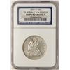 Image 2 : 1859-O 9 in Border Seated Liberty Half Dollar Coin NGC Shipwreck Effect w/ Book