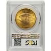 Image 2 : 1927 $20 St. Gaudens Double Eagle Gold Coin PCGS MS65